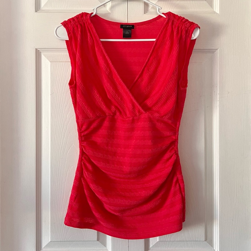 Ann Taylor Wrap Blouse